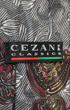 Load image into Gallery viewer, Cezani Classics Mens Multicolor Printed Adjustable Formal Pointed Tie