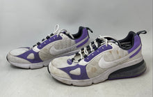 Load image into Gallery viewer, Nike Mens Air Max 270 Futura White Purple Gray Lace-Up Sneaker Shoes Size 11