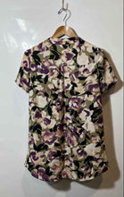 Load image into Gallery viewer, Authentic Simply Vera Vera Wang Womens Multicolor Floral Print Blouse Top Size S