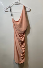 Load image into Gallery viewer, Michael Costello X Revolve Womens Pink Kimberly One-Shoulder Mini Dress Size XS