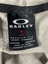 Load image into Gallery viewer, Oakley Mens Gray Long Sleeve Regular Fit Pockets Full-Zip Hoodie Size S