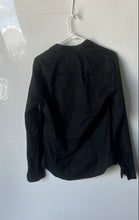 Load image into Gallery viewer, Armani Exchange Mens Black Long Sleeve Collared Slim Fit Button-Up Shirt Size XS