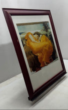 Load image into Gallery viewer, Framed Flaming June Iconic Wall Art Hanging Print By Sir Frederick Leighton