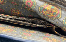 Load image into Gallery viewer, Rosanie Collection Womens Dark Blue Zipper Inner Pockets Top Handle Bag