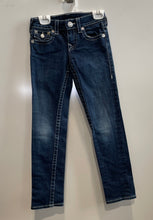 Load image into Gallery viewer, True Religion Kids Dark Blue Medium Wash Denim Straight Leg Jeans Size 7