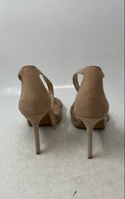 Load image into Gallery viewer, Vince Camuto Womens Klaresia Light Brown Suede Ankle Strap Sandals Size 8.5M