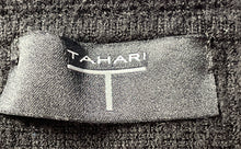 Load image into Gallery viewer, T Tahari Womens Black Knitted Sleeveless Round Neck Beaded Blouse Top Size S