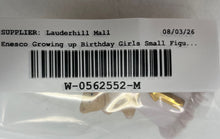 Load image into Gallery viewer, Enesco Growing Up Birthday Girls Age 1 Porcelain Figurine Small