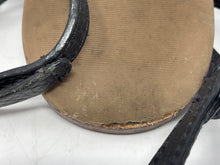 Load image into Gallery viewer, Authentic Tory Burch Womens Dilan Black Brown Slingback Sandals Size 8M Damaged
