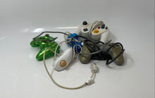 Load image into Gallery viewer, Lot Of 5 Assorted Multicolor Mixed Variety Video Game Controllers Not Tested
