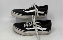 Load image into Gallery viewer, Vans Womens Ward 751505 Black White Low Top Lace-Up Sneaker Shoes 6