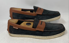 Load image into Gallery viewer, Cole Haan Mens C21022 Black Brown Slip-On Penny Loafers Shoes Size 11M