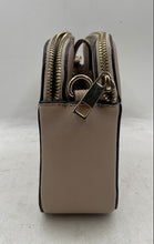 Load image into Gallery viewer, Aldo Womens Brown Faux Leather Triple Compartment Magnetic Zipper Crossbody Bag