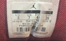 Load image into Gallery viewer, Nike Mens Air Jordan 1 Mid 554724-028 Black And Red Basketball Shoes Size 8