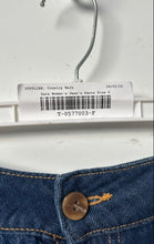 Load image into Gallery viewer, Zara Womens Blue Denim Dark Wash Pockets Button Fly Wide-Leg Jeans Size 4