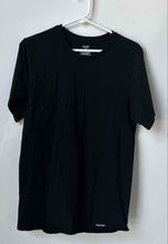 Load image into Gallery viewer, Calvin Klein Mens Black Short Sleeve Classic Fit Pullover T-Shirt Size Medium