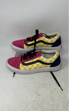 Load image into Gallery viewer, Vans Unisex Old Skool 721454 Pink Yellow Blue White Sneaker Shoes Size M6 W7.5