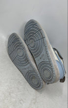 Load image into Gallery viewer, Nike Boys Court Borough Low Recraft IH4049-001 White Blue Sneakers Shoes Size 3Y