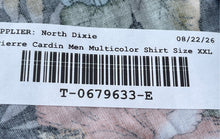 Load image into Gallery viewer, Pierre Cardin Mens Multicolor Short Sleeve Collared Button-Up Shirt Size XXL