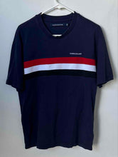 Load image into Gallery viewer, Calvin Klein Jeans Mens Blue Short Sleeve Crew Neck Regular Fit T-Shirt Size S