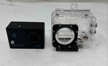 Load image into Gallery viewer, Zero-X ZX-20 Black 2 In Screen Waterproof Casing 4K Action Camera Not Tested NCL