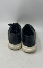 Load image into Gallery viewer, Vince Mens Brady Black Leather Low Top Lace-Up Sneaker Shoes Size 12M