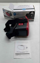 Load image into Gallery viewer, Onn Red Black VR Virtual Reality Smartphone Headset Not Tested