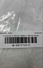 Load image into Gallery viewer, Victoria's Secret Womens Bond Street White Faux Leather Studded Shoulder Purse