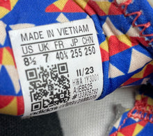 Load image into Gallery viewer, Adidas Womens Cloudfoam Pure SPW White Royal Blue Orange Sneaker Shoes Size 8.5