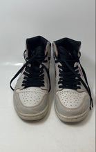 Load image into Gallery viewer, Nike Mens Air Jordan 1 White High Top Lace-Up Basketball Shoes Size 12