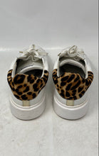 Load image into Gallery viewer, Kenneth Cole Mens Kam Platform White Leopard Print Lace-Up Sneaker Shoes Size 9M