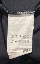 Load image into Gallery viewer, Hugo Boss Mens Black Green Logo Short Sleeve Crew Neck Pullover T-Shirt Size S