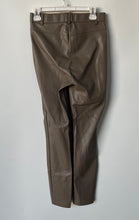 Load image into Gallery viewer, Zara Womens Brown Flat Front Hi-Rise Pockets Skinny Leg Ankle Pants Size Medium