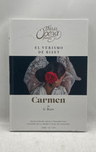 Load image into Gallery viewer, This Is Opera Carmen Hardcover Book By G. Bizet Spanish Version