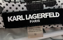 Load image into Gallery viewer, Karl Lagerfeld Womens Multicolor Floral Printed Mini Dress Size 12