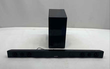 Load image into Gallery viewer, Set Of 2 Piece Samsung Black Soundbar With Wireless Subwoofer Speaker Not Tested