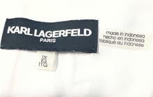 Load image into Gallery viewer, Karl Lagerfeld Womens Multicolor Printed Short Sleeve Button-Up Shirt Size 1X