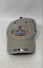 Load image into Gallery viewer, New Era Mens Gray Marlins National League Championship Series 2003 Baseball Cap