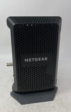 Load image into Gallery viewer, Netgear CM1000v2 Black Ethernet LAN Port Vertical Stand Cable Modem Not Tested