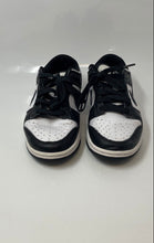Load image into Gallery viewer, Nike Womens Dunk Low Black White Leather Lace-Up Sneakers Shoes Size 6