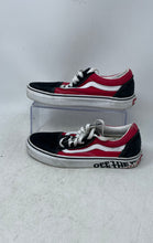 Load image into Gallery viewer, Vans Unisex Off The Wall Old Skool 500714 Red Black Sneaker Shoes Size M6 W7.5