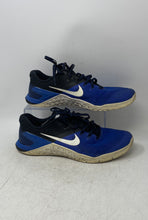 Load image into Gallery viewer, Nike Mens Metcon 4 AH7453-410 Royal Blue Black Lace-Up Sneaker Shoes Size 10.5