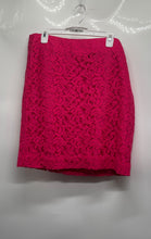 Load image into Gallery viewer, Merona Womens Pink Paisley Lace Knee-Length Straight & Pencil Skirt Sz 16 w/ Tag