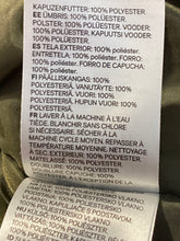 Load image into Gallery viewer, H&M Mens Olive Green Long Sleeve Full-Zip Hooded Bomber Jacket Size Large