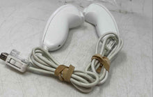 Load image into Gallery viewer, Nintendo Wii White Nunchuk Wired Controller Lot Of 2 Pieces Not Tested