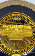 Load image into Gallery viewer, Beijing China Scene Gold-Tone Small Collector Plate Small In Box