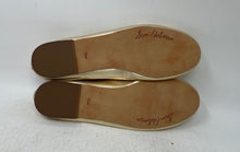 Load image into Gallery viewer, Sam Edelman Womens Felicia Gold Leather Round Toe Slip-On Ballet Flats Size 9.5W