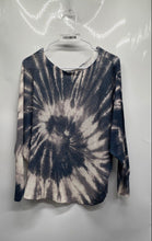 Load image into Gallery viewer, Anna Melani Womens Multicolor Tie Dye Long Sleeve Round Neck Pullover Sweater M