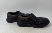 Load image into Gallery viewer, Clarks Mens Cotrell Step Brown Leather Low Top Slip-On Loafer Shoes Size 7.5
