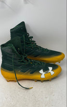Load image into Gallery viewer, Under Armour Mens Highlight MC Green Lace-Up Football Cleats Size 12.5